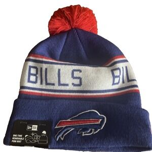 Buffalo Bills Knit Winter Hat Beanie New Era Cap On Field Sideline‎ NWT